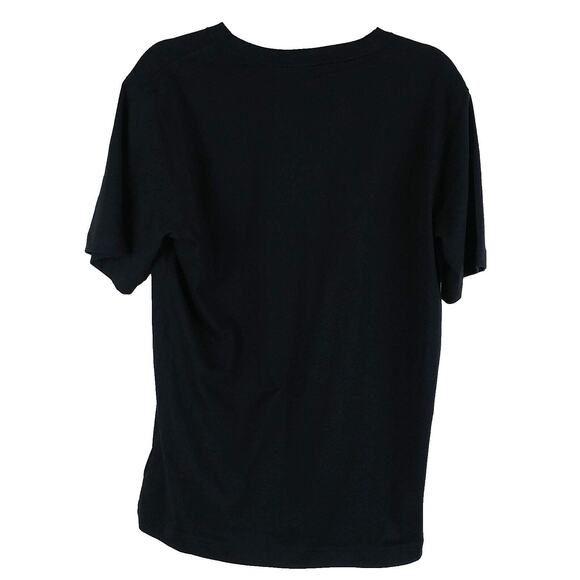 Lands End T Shirt Short Sleeve Black with Gold Logo New - Picture 2 of 8